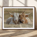 Cow Wall Art Canvas Print – Framed Rustic Animal Decor with by MyGreatCanvas | Canvas Wall Art Prints | Photo Prints & Wall Decor