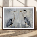 Heron Wall Art Wall Art Canvas Print, Framed Bird Canvas by MyGreatCanvas | Canvas Wall Art Prints | Photo Prints & Wall Decor