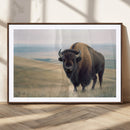 Bison Wall Art Canvas Print – Framed Buffalo Canvas Picture by MyGreatCanvas | Canvas Wall Art Prints | Photo Prints & Wall Decor