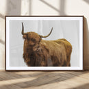 Highland Cow Wall Art Canvas Print – Framed Farmhouse Wall by MyGreatCanvas | Canvas Wall Art Prints | Photo Prints & Wall Decor