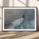 Ocean Waves Wall Art Canvas Print – Framed Coastal Serenity