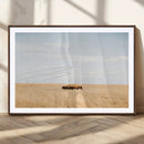 Bison Grassland Wall Art – Framed Minimal Nature Canvas by MyGreatCanvas | Canvas Wall Art Prints | Photo Prints & Wall Decor