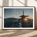Mount Fuji Wall Art Canvas Print – Framed Japan Travel Art by MyGreatCanvas | Canvas Wall Art Prints | Photo Prints & Wall Decor