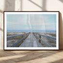 Beach Boardwalk Wall Art Canvas Print – Framed Coastal by MyGreatCanvas | Canvas Wall Art Prints | Photo Prints & Wall Decor