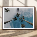 Tropical Palm Trees Wall Art Canvas Print Framed California by MyGreatCanvas | Canvas Wall Art Prints | Photo Prints & Wall Decor