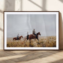Western Cowboys Wall Art Canvas Print – Framed Rustic by MyGreatCanvas | Canvas Wall Art Prints | Photo Prints & Wall Decor
