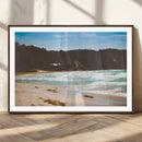 Tranquil Beach Wall Art Canvas Print – Framed Blue Ocean by MyGreatCanvas | Canvas Wall Art Prints | Photo Prints & Wall Decor