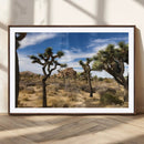 Joshua Tree Desert Wall Art Canvas Print – Framed by MyGreatCanvas | Canvas Wall Art Prints | Photo Prints & Wall Decor