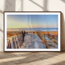 Ocean Sunset Wall Art Canvas Print – Nautical Beach