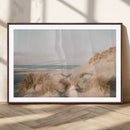 Beach Landscape Wall Art Canvas Print – Framed Sand Dune