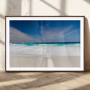 Ocean Breeze Wall Art Canvas Print, Aqua Waves and Coastal by MyGreatCanvas | Canvas Wall Art Prints | Photo Prints & Wall Decor