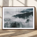 Foggy Forest Landscape Wall Art Canvas Print – Misty by MyGreatCanvas | Canvas Wall Art Prints | Photo Prints & Wall Decor