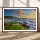 Pebble Beach Golf Links Wall Art Canvas Print – Iconic by MyGreatCanvas | Canvas Wall Art Prints | Photo Prints & Wall Decor