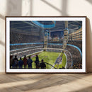 Chicago Dome Stadium Wall Art Canvas Print – Framed Modern