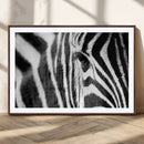 Zebra Stripes Wall Art Canvas Print – Black White Contrast by MyGreatCanvas | Canvas Wall Art Prints | Photo Prints & Wall Decor