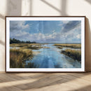 Marshland Wall Art Canvas Print – Serene Water Reflection by MyGreatCanvas | Canvas Wall Art Prints | Photo Prints & Wall Decor