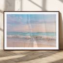 Serene Ocean Waves Wall Art Canvas Print – Pastel Sky Soft by MyGreatCanvas | Canvas Wall Art Prints | Photo Prints & Wall Decor