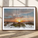 Sunset Beach Wall Art Print – Coastal Canvas Ocean Landscape by MyGreatCanvas | Canvas Wall Art Prints | Photo Prints & Wall Decor