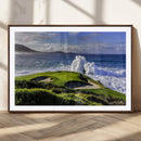 Ocean Waves Crashing Wall Art Canvas Print – Dramatic Rocky by MyGreatCanvas | Canvas Wall Art Prints | Photo Prints & Wall Decor