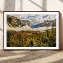 Half Dome Yosemite Canvas Wall Art – Majestic Triptych