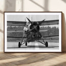 Wall Art Old War Plane Canvas Print by MyGreatCanvas | Canvas Wall Art Prints | Photo Prints & Wall Decor