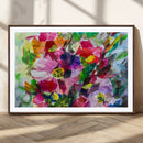 Oil Flower Abstract Canvas Print by MyGreatCanvas | Canvas Wall Art Prints | Photo Prints & Wall Decor