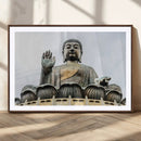 Buddha Statue Wall Art Canvas Print