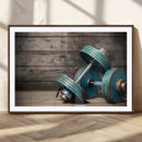 Dambell and Sport Wall Art Canvas Print by MyGreatCanvas | Canvas Wall Art Prints | Photo Prints & Wall Decor