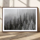 Big Foggy Forest and Misty Trees Forest Wall Art Canvas by MyGreatCanvas | Canvas Wall Art Prints | Photo Prints & Wall Decor