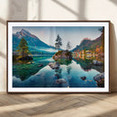 Crystal Clear Lake Wall Art | Mountains Wall Art Canvas | 3 by MyGreatCanvas | Canvas Wall Art Prints | Photo Prints & Wall Decor
