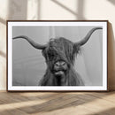 Texas Cow Wall Art Canvas, Texas Longhorn Cattle Canvas by MyGreatCanvas | Canvas Wall Art Prints | Photo Prints & Wall Decor
