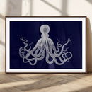 Blue Octopus Wall Art Canvas Print by MyGreatCanvas | Canvas Wall Art Prints | Photo Prints & Wall Decor