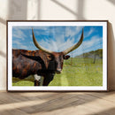 Longhorn and Cow Wall Art, Country Cow Wall Decor Canvas by MyGreatCanvas | Canvas Wall Art Prints | Photo Prints & Wall Decor