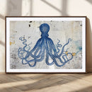 Octopus Canvas Wall Art | Coastal Marine Life Artwork for by MyGreatCanvas | Canvas Wall Art Prints | Photo Prints & Wall Decor