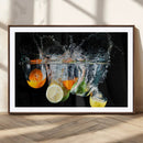 Kitchen Wall Art, Kitchen Fruits Art Canvas Print