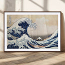 Wall Art Kanagawa Canvas Artwork Abstract Print