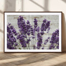 Lavender Canvas Wall Art Flower Print