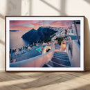 Santorini Island Wall Art Canvas Print by MyGreatCanvas | Canvas Wall Art Prints | Photo Prints & Wall Decor