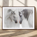 White Horse Wall Art Animal Canvas Print by MyGreatCanvas | Canvas Wall Art Prints | Photo Prints & Wall Decor