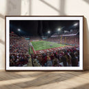 Mississippi State Bulldogs Stadium Wall Art Canvas Print –