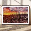 Arizona Desert Print, Western Cowboy Wall Art Print by MyGreatCanvas | Canvas Wall Art Prints | Photo Prints & Wall Decor