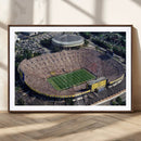 Michigan Wolverines Football Team Print - Ann Arbor Michigan