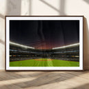 Yankee Stadium Night Game Triple Canvas, Yankee Stadium