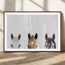 Horse Prints Set, Set of 3 Horse Wall Art, Horses Portraits, by MyGreatCanvas | Canvas Wall Art Prints | Photo Prints & Wall Decor