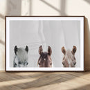 Horse Wall Art - Minimalist Horse Triptych Wall Art – Modern by MyGreatCanvas | Canvas Wall Art Prints | Photo Prints & Wall Decor