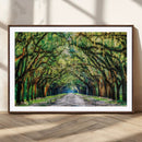 Serene Tree Tunnel Wall Art Canvas Print – Pathway Under by MyGreatCanvas | Canvas Wall Art Prints | Photo Prints & Wall Decor