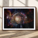 Nebula and Galaxies in Space Wall Art Canvas Print, Spiral