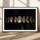Phases of the Moon Wall Art | Canvas Print for Modern Wall by MyGreatCanvas | Canvas Wall Art Prints | Photo Prints & Wall Decor