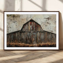 Rustic Barn Wall Art | Farmhouse Wall Decor Canvas Print |