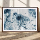Abstract Jellyfish Canvas Print Wall Art